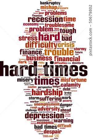 Hard times word cloud 50679802