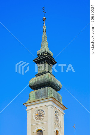 The spire of Cathedral of St. John the Baptist 50680524