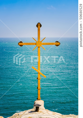 Christian Cross at Cape Kaliakra Christian Cross at Cape Kaliakra 50680529