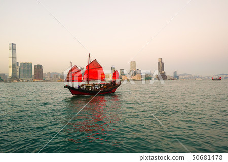 Hong Kong harbour 50681478