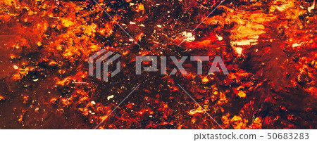 flame sparkles red color acrylic painting pattern flame sparkles red color acrylic painting pattern 50683283