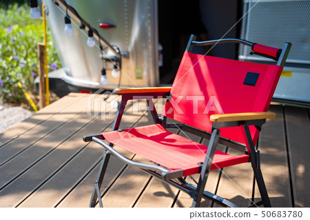 red camping chair at home car camping red camping chair at home car camping 50683780