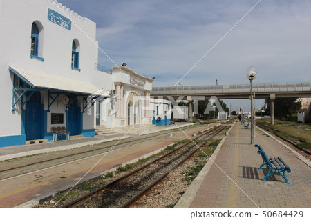 Elm station on tunisia railway tunisia africa Elm station on tunisia railway tunisia africa 50684429