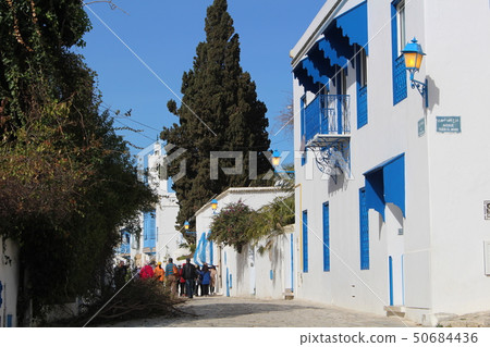 City of Sidi Bu Side Tunisia Tunis Africa 50684436