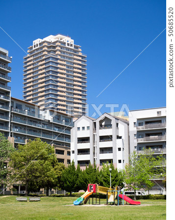 Children's park in emerging residential area Children's park in emerging residential area 50685520