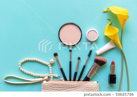 Makeup cosmetics tools and beauty cosmetics  50685786