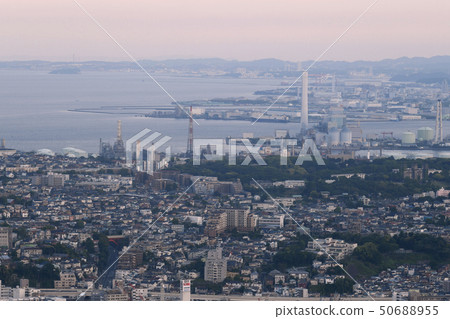 Yokohama cityscape of Japan We look at Negishi racecourse ruins and Negishi forest park, Yokohama, Hakkeijima sea paradise area 50688955