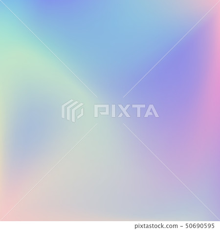 Abstract blurred Holographic gradient background 50690595