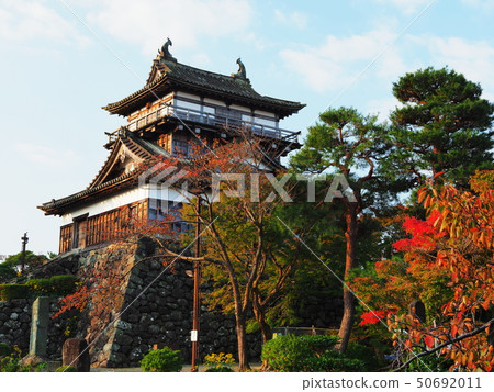 Maruoka Castle of autumn leaves 50692011