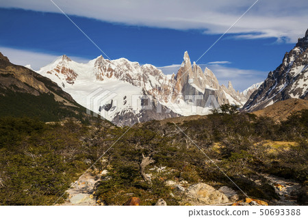 Beautiful landscape with Fitz Roy. Patagonia. Argentina. 50693388