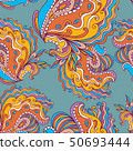 Seamless hand - drawn pattern Seamless hand - drawn pattern 50693444