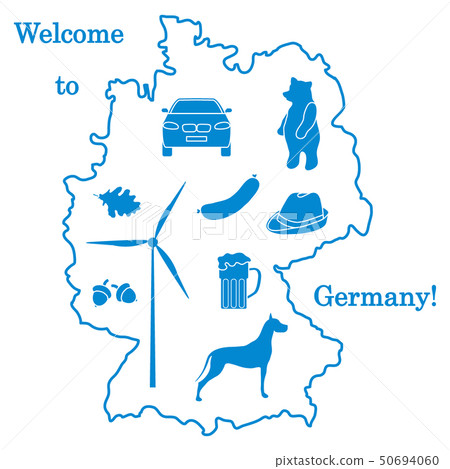 various symbols of Germany Travel and leisure. 50694060
