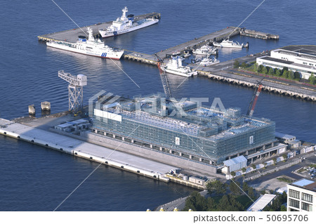 Yokohama cityscape in Japan I want Yokohama Maritime Disaster Prevention Base etc. 50695706