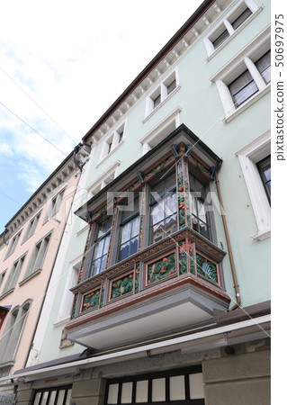 Window window scenery of St. Gallen Window window scenery of St. Gallen 50697975