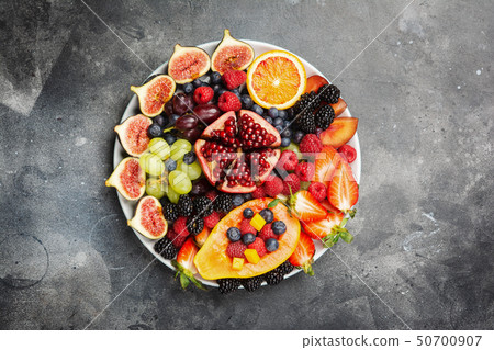 Delicious rainbow fruits Delicious rainbow fruits 50700907