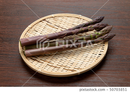 Purple asparagus Purple asparagus 50703851