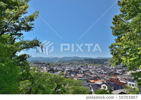 A view from Kanazawa city Daijyoji Terasaka 50703907