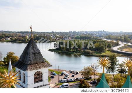 Spaso-Preobrazhensky Monastery in Yaroslavl, Russia abstract decorative architectural belfry details Spaso-Preobrazhensky Monastery in Yaroslavl, Russia abstract decorative architectural belfry details 50704473