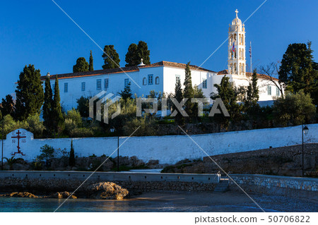 Spetses island. 50706822