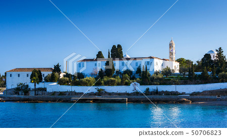 Spetses island. 50706823