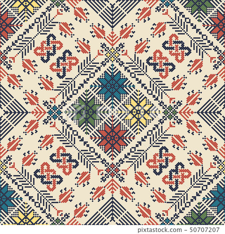 Palestinian embroidery pattern 193 Palestinian embroidery pattern 193 50707207