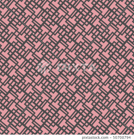 Seamless Abstract Pattern from Rectangle - Stock Illustration [50708794 ...