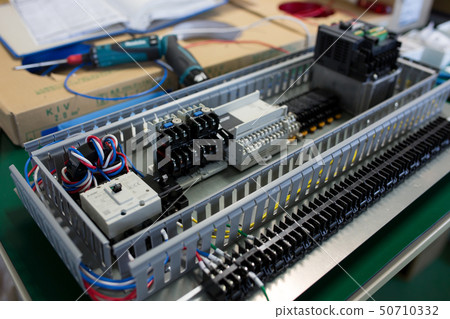 Wiring work of control panel Wiring work of control panel 50710332