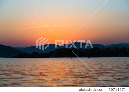 Sunset on Lake Pichola 50711371