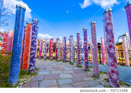 Scenery of Kyoto and Keifuku Electric Railway Arashiyama Station Scenery of Kyoto and Keifuku Electric Railway Arashiyama Station 50711496