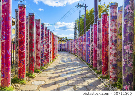 Scenery of Kyoto and Keifuku Electric Railway Arashiyama Station Scenery of Kyoto and Keifuku Electric Railway Arashiyama Station 50711500