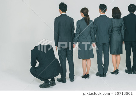 back view, regret, worried 50713801