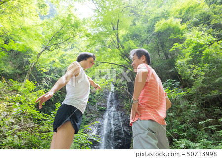 Married Couple Travel-Japan's Hundred Elections Takihara, Tokyo, Japan 50713998