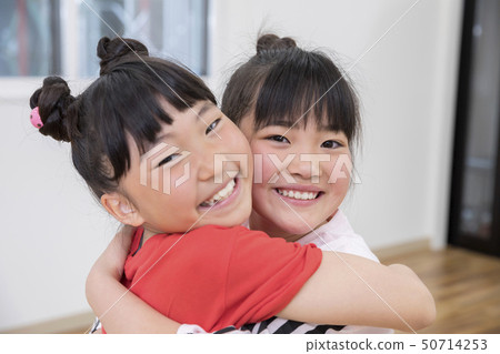 Kids dance classroom image Hug and happy children Kids dance classroom image Hug and happy children 50714253