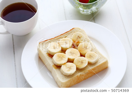 banana toast 50714369