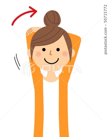 Young woman doing gymnastic stretching 50715772