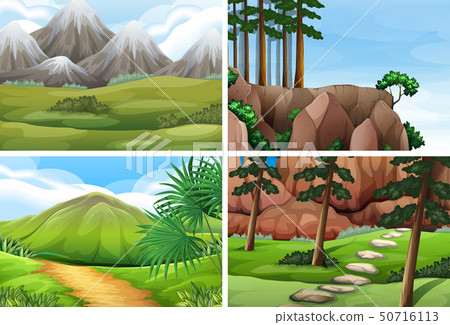 Ser of nature background Ser of nature background 50716113