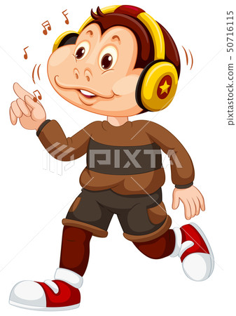 A young monkey character A young monkey character 50716115