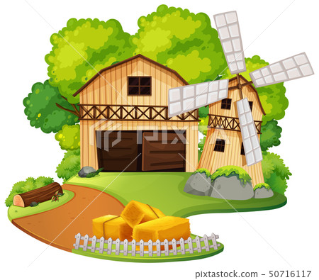A rural farm house 50716117