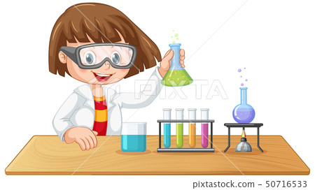 A lab kid character A lab kid character 50716533