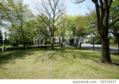 Sapporo beer garden landscape 50718437