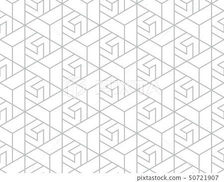 The geometric pattern with lines. Seamless 50721907