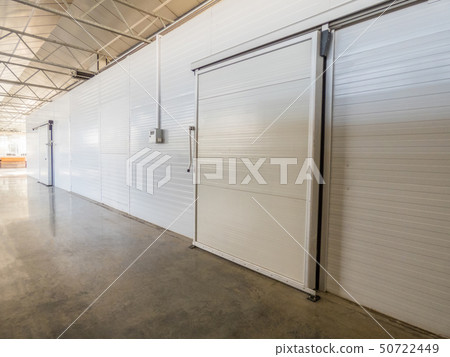 warehouse freezer in the factory 50722449