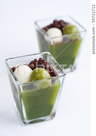 Matcha jelly 50722712