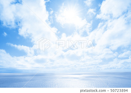 Blue sky and sea Blue sky and sea 50723894