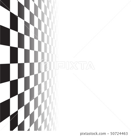 Black white random square mosaic, tiles. Chess. 50724463
