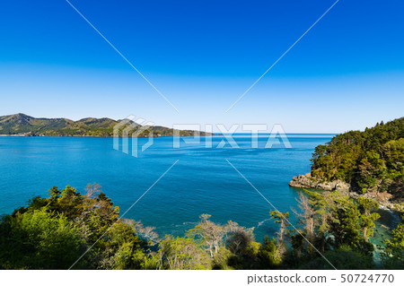 Sanriku漁港風景在Rias海岸的 Sanriku漁港風景在Rias海岸的 50724770