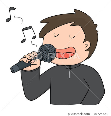 插图素材: vector of singer 查看全部