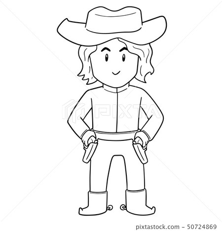 插图素材: vector of cowboy 查看全部