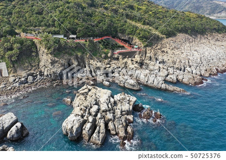 From the sky above the cliff of Shishido Shrine 50725376