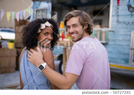 Portrait of happy couple Portrait of happy couple 50727291